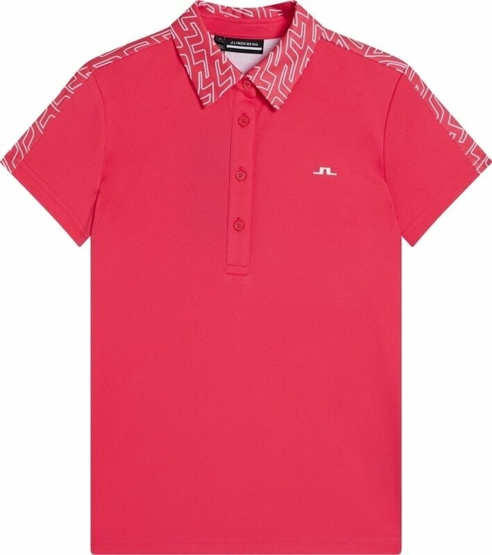 Риза за поло J.Lindeberg Cara Golf Polo Azalea L