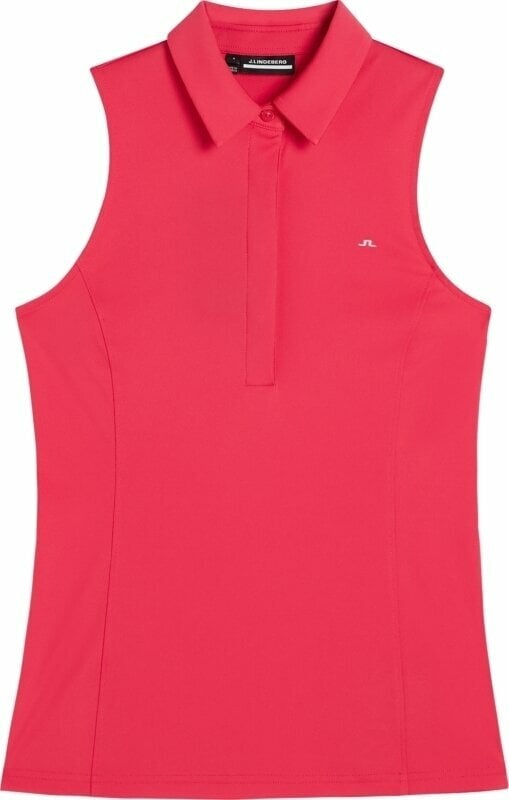 Polo Shirt J.Lindeberg Dena Sleeveless Golf Top Azalea XS