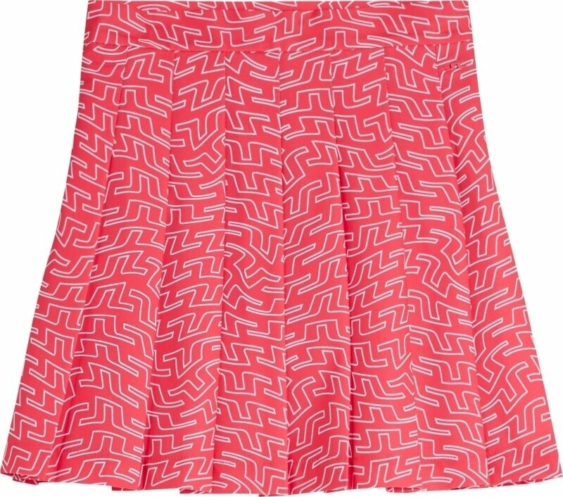 Skirt / Dress J.Lindeberg Adina Print Golf Skirt Azalea Outline Bridge Swirl L