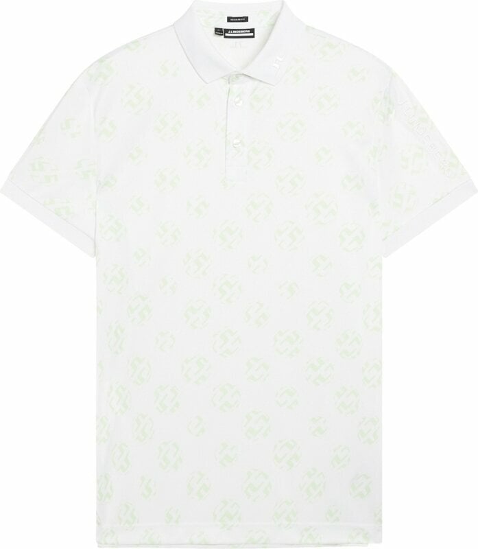 Camisa pólo J.Lindeberg Tour Tech Regular Fit Print Polo White Sphere Dot XL