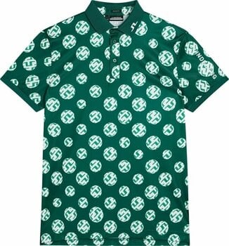 Polo košile J.Lindeberg Tour Tech Regular Fit Print Polo Rain Forest Sphere Dot 3XL - 1