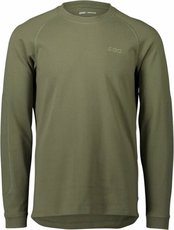 Jersey/T-Shirt POC Poise Crew Neck Epidote Green L T-Shirt
