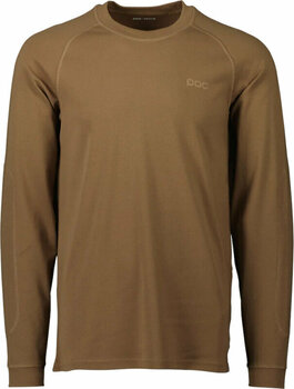 Jersey/T-Shirt POC Poise Crew Neck Jasper Brown XL T-Shirt - 1