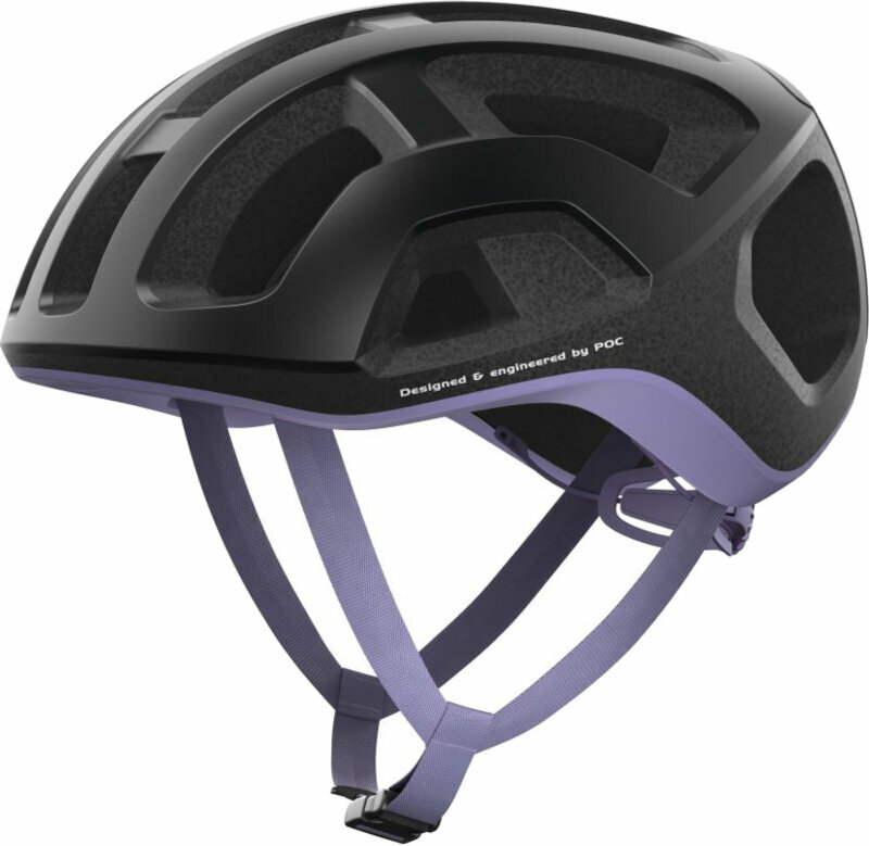 Cyklistická helma POC Ventral Lite Uranium Black/Purple Amethyst Matt 54-59 Cyklistická helma