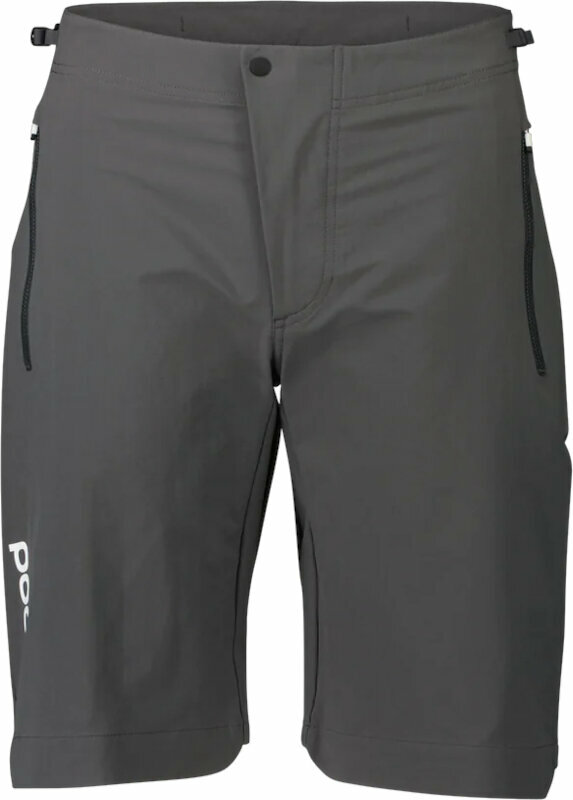 Fietsbroeken en -shorts POC Essential Enduro Shorts Sylvanite Grey L Fietsbroeken en -shorts