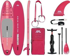 Paddleboard Aqua Marina Coral Raspberry 10'2'' (310 cm) Paddleboard