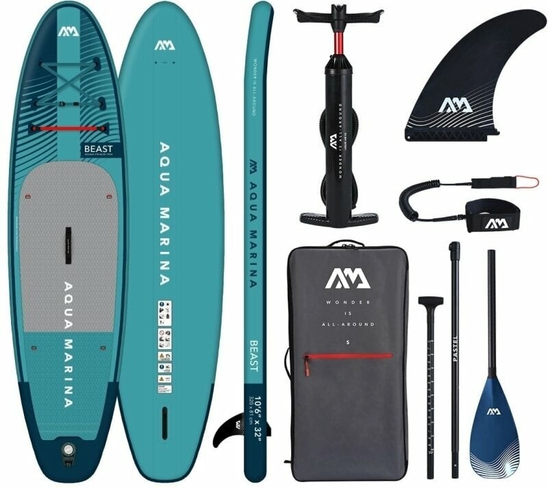 Prancha de paddle Aqua Marina Beast Aqua Splash 10'6'' (320 cm) Prancha de paddle