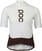 Odzież kolarska / koszulka POC Essential Road Women´s Logo Jersey Golf Hydrogen White/Axinite Brown L