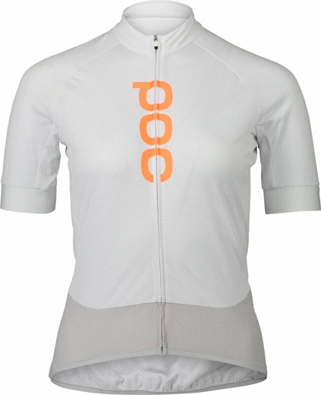 Cyklo-Dres POC Essential Road Logo Jersey Hydrogen White/Granite Grey S Dres