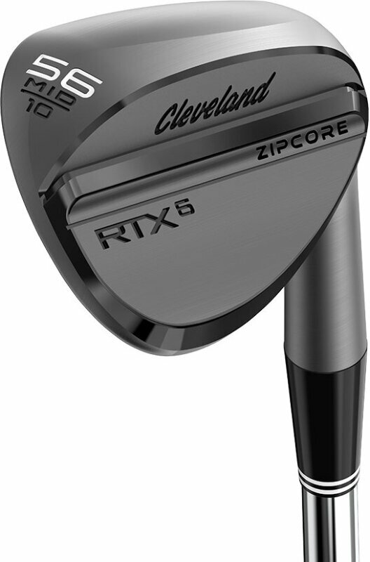 Mazza da golf - wedge Cleveland RTX 6 Zipcore Black Satin Wedge RH 54 LB Plus