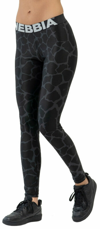 Levně Nebbia Nature Inspired Squat Proof Leggings Black XS Fitness kalhoty
