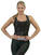 Fitness shirt Nebbia Nature Inspired Sporty Crop Top Racer Back Black XS Fitness shirt