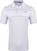 Polo-Shirt Kjus Mens Luan CB Polo S/S White/Alloy 56