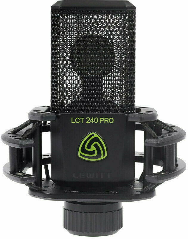 Microphone à condensateur pour studio LEWITT LCT 240 PRO BK ValuePack Microphone à condensateur pour studio