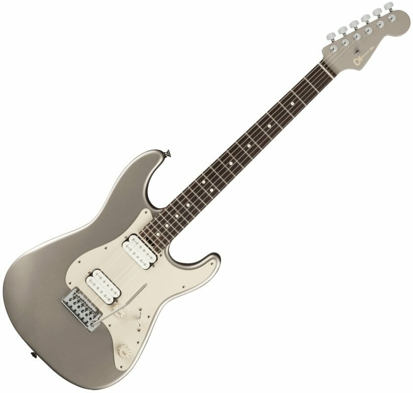 E-Gitarre Charvel Prashant Aswani Pro-Mod So-Cal PA28 Inca Silver