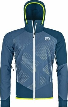 Outdoor Jacket Ortovox Col Becchei M Outdoor Jacket Mountain Blue L - 1