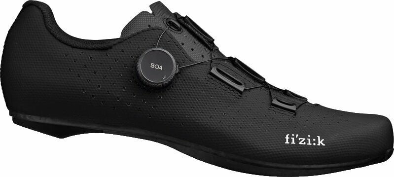 Chaussures de cyclisme pour hommes fi´zi:k Tempo Decos Carbon Black/Black 43,5 Chaussures de cyclisme pour hommes