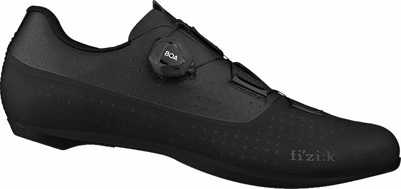 Chaussures de cyclisme pour hommes fi´zi:k Tempo Overcurve R4 Wide Wide Black/Black 41,5 Chaussures de cyclisme pour hommes
