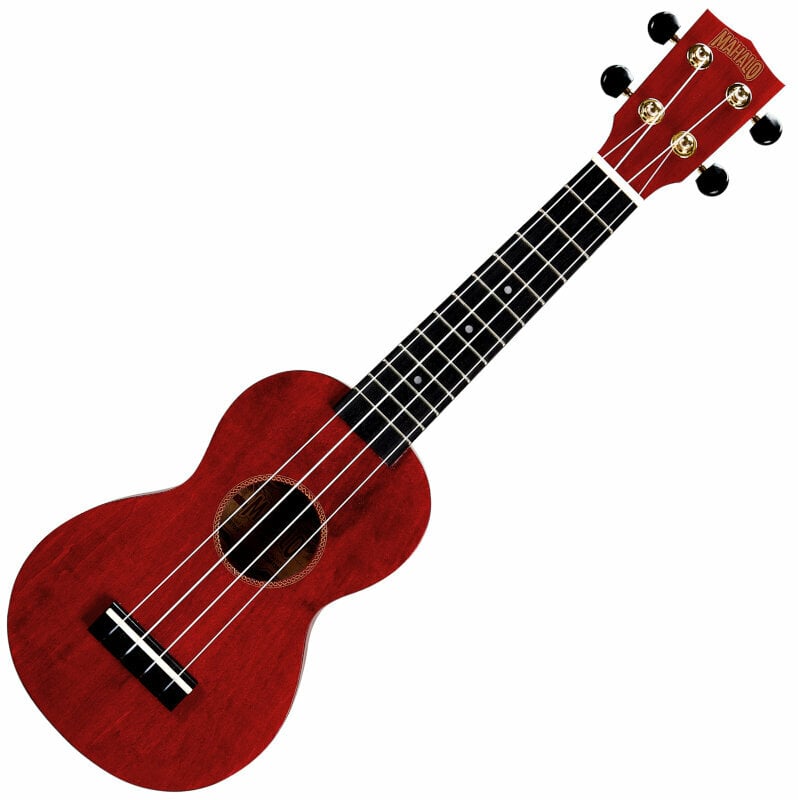 Sopránové ukulele Mahalo MS1TRD Sopránové ukulele Transparent Red