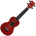 Mahalo MS1TRD Transparent Red Soprano ukulele