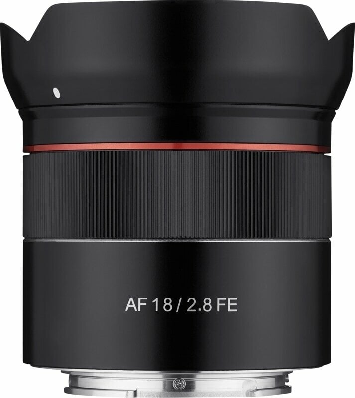 Lens for photo and video
 Samyang AF 18mm f/2.8 Sony FE