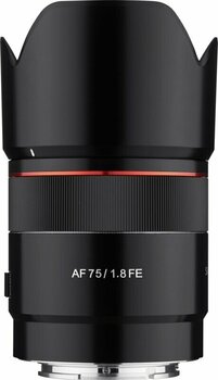 Lens for photo and video
 Samyang AF 75mm f/1.8 Sony FE - 1
