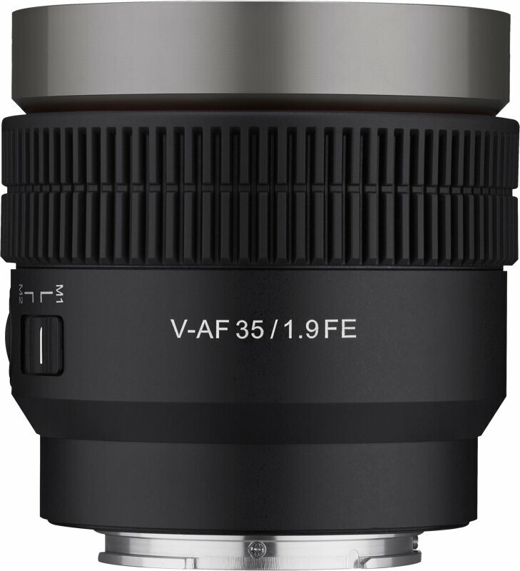 Lens for photo and video
 Samyang V-AF 35mm T1.9 Sony FE