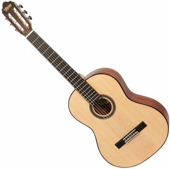 Guitarra clássica Valencia VC704L 4/4 Natural (Danificado) - 1