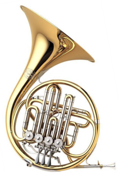 Fransk horn Yamaha YHR 882 G - 1