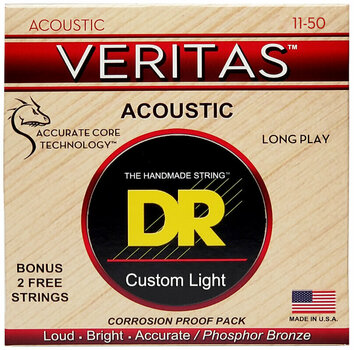 Cordes de guitares acoustiques DR Strings  VTA-11 - 1