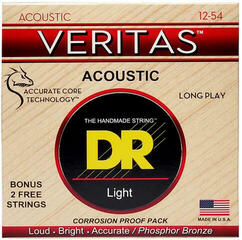 Struny pre akustickú gitaru DR Strings VTA-12 Struny pre akustickú gitaru