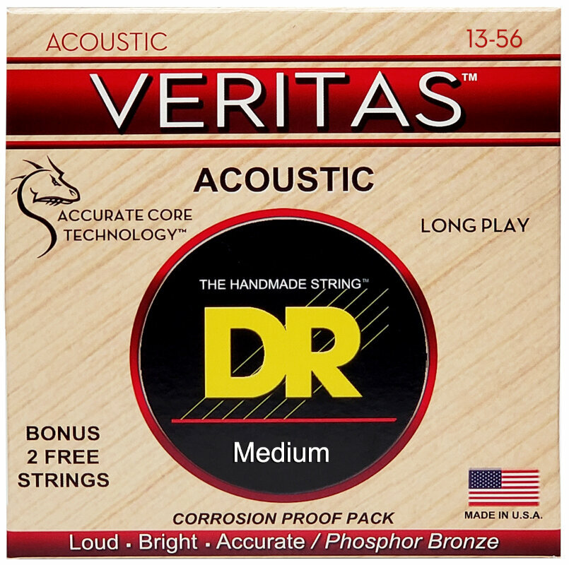 Strune za akustično kitaro DR Strings VTA-13