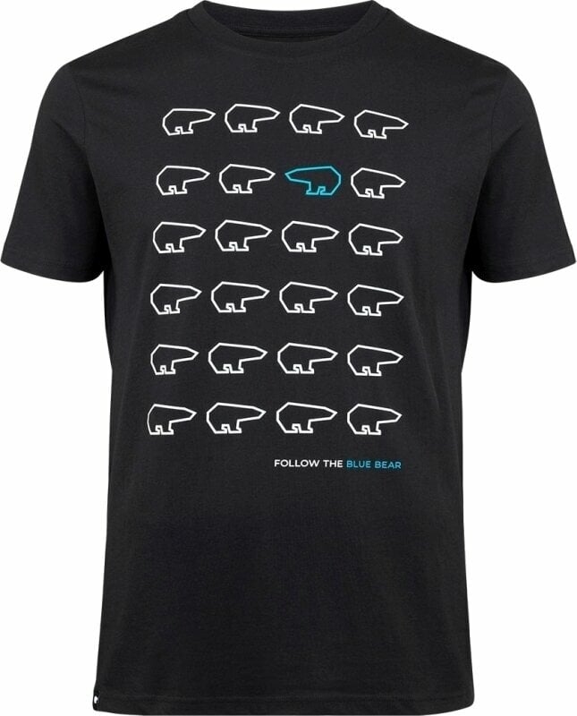 Outdoor T-Shirt Eisbär Pack T-Shirt Unisex Black S T-Shirt