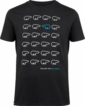 T-shirt de exterior Eisbär Pack T-Shirt Unisex Black M T-Shirt - 1