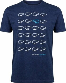 T-shirt outdoor Eisbär Pack T-Shirt Unisex Midblue Meliert M T-shirt - 1