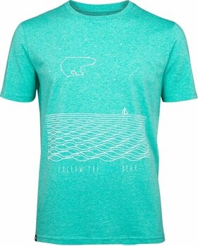 Outdoor T-Shirt Eisbär Sail T-Shirt Unisex Midgreen Meliert XS Outdoor T-Shirt - 1