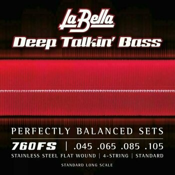 Bassguitar strings LaBella LB-760FS - 1