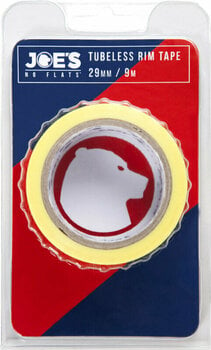 Schläuche Joe's No Flats Tubeless Rim Tape 60 m 33 mm Yellow Felgenbänder - 1