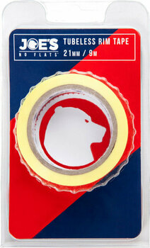 Schläuche Joe's No Flats Tubeless Rim Tape 60 m 21 mm Yellow Felgenbänder - 1