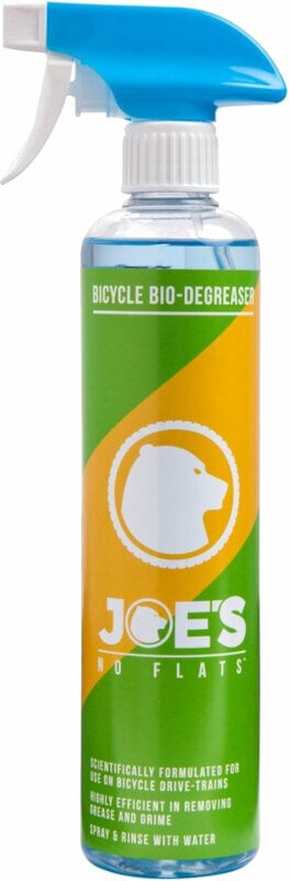 Vedligeholdelse af cykler Joe's No Flats Bio-Degreaser Spray Bottle 500 ml Vedligeholdelse af cykler