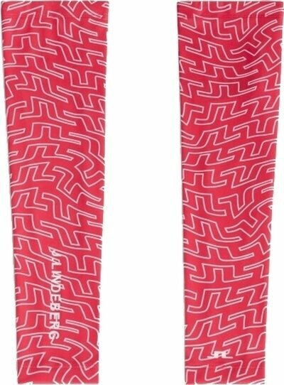 Thermal Clothing J.Lindeberg Esther Golf Print Sleeves Azalea Outline Bridge Swirl M/L