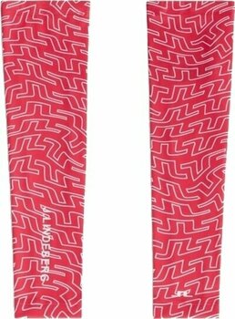 Abbigliamento termico J.Lindeberg Esther Golf Print Sleeves Azalea Outline Bridge Swirl M/L - 1