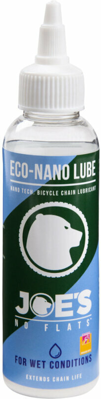 Entretien de la bicyclette Joe's No Flats Eco-Nano Lube For Wet Conditions 125 ml Entretien de la bicyclette