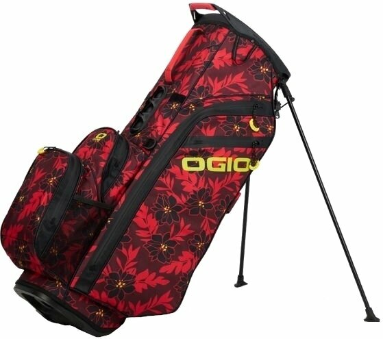 Stand Bag Ogio All Elements Red Flower Party Stand Bag