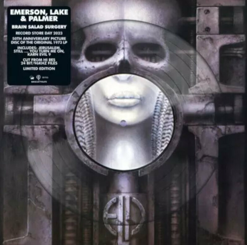 Disco in vinile Emerson, Lake & Palmer - Brain Salad Surgery (Picture Vinyl) (LP)