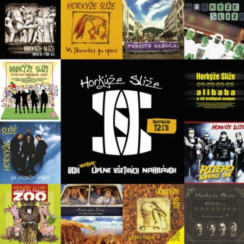 Hudobné CD Horkýže Slíže - Box 'zatial' úplne všetkých nahrávok (12 CD)