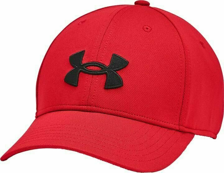 Mütze Under Armour Men's UA Blitzing Adjustable Hat Red/Black