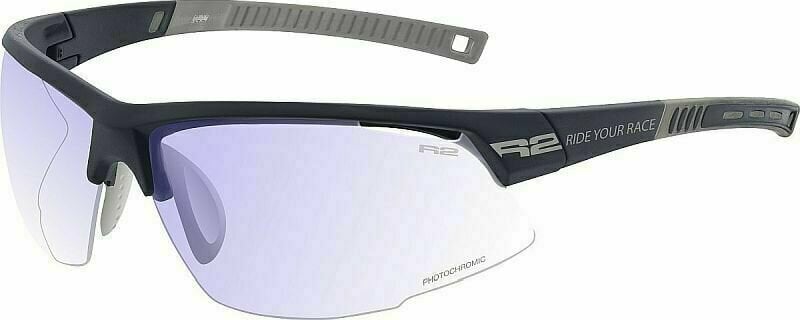 Cyklistické brýle R2 Racer Charcoal Black/Clear To Grey Photochromatic/Bluelight Blocker Cyklistické brýle