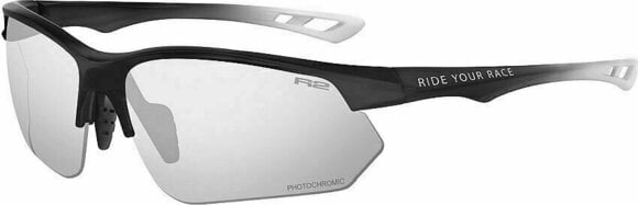 Kolesarska očala R2 Drop Black/Clear To Grey Photochromatic Kolesarska očala - 1
