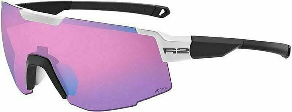 Cykelbriller R2 Edge White/Pink/Blue Revo Cykelbriller - 1